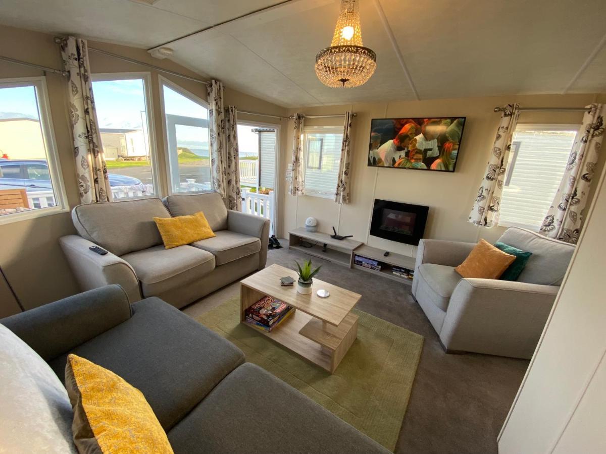 Cosy & Modern Private Seaview Caravan North Seaton Zewnętrze zdjęcie