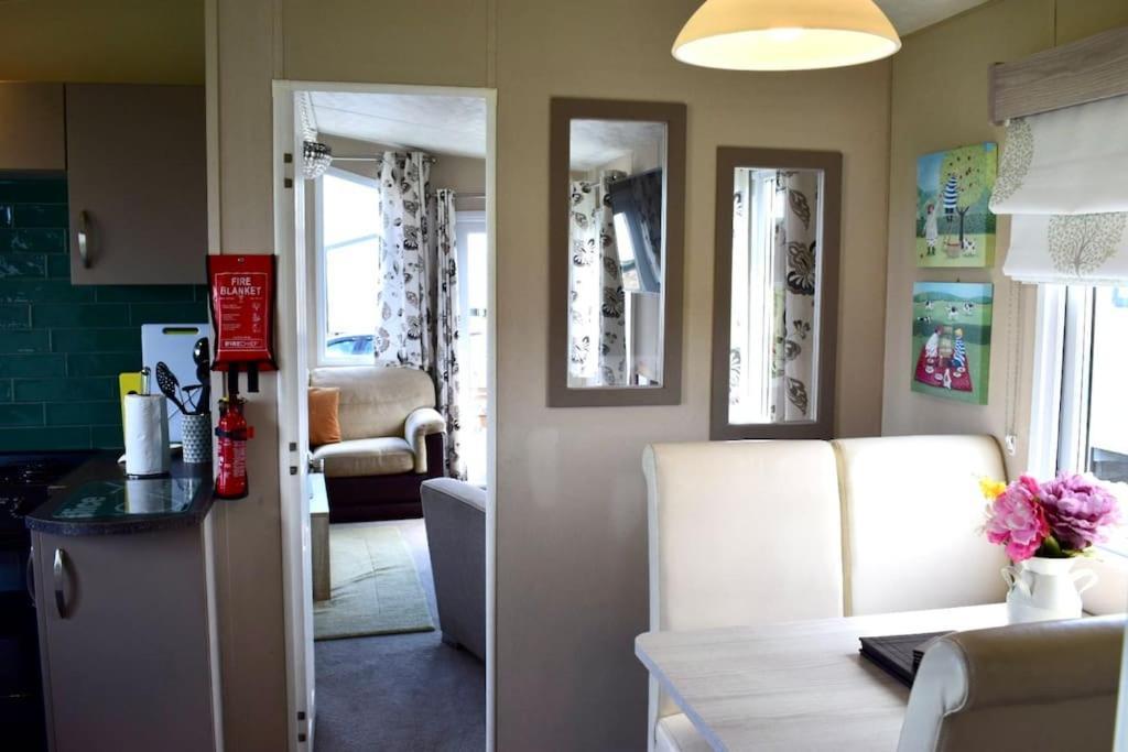 Cosy & Modern Private Seaview Caravan North Seaton Zewnętrze zdjęcie